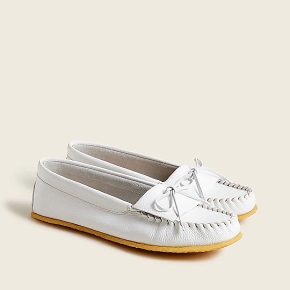 J. Crew Shoes - Jcrew white loafers